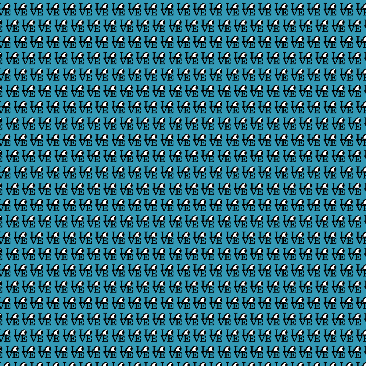 Shark LOVE - Neck Gaiter/Face Mask