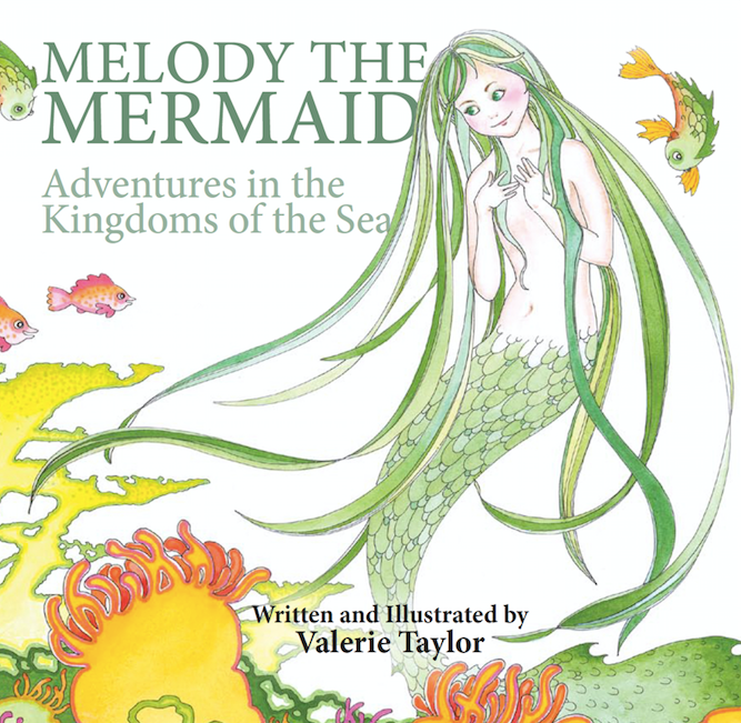 Melody the Mermaid Book - Collector&#39;s Edition Hardbound AUTOGRAPHED COPY