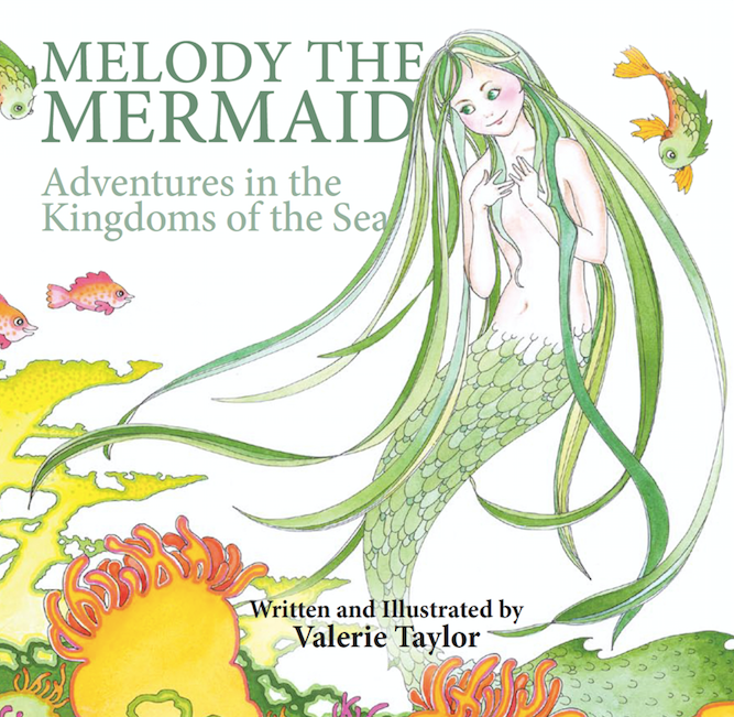 Melody the Mermaid Book - Collector's Edition Hardbound AUTOGRAPHED COPY