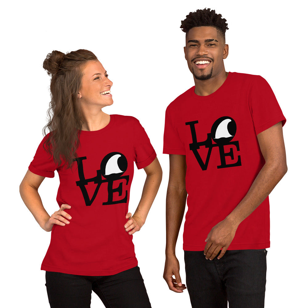 Shark LOVE - Unisex Premium Bella + Canvas Short-Sleeve T-Shirt