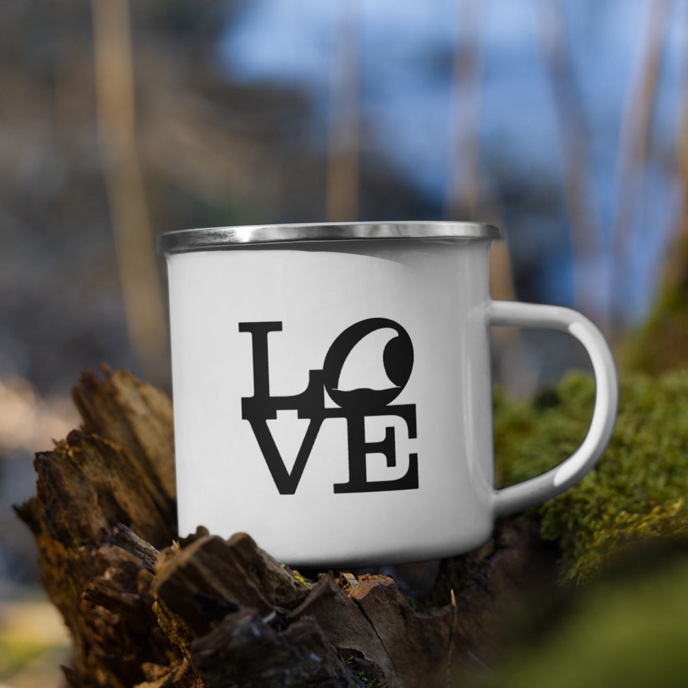 Shark LOVE - Enamel Mug