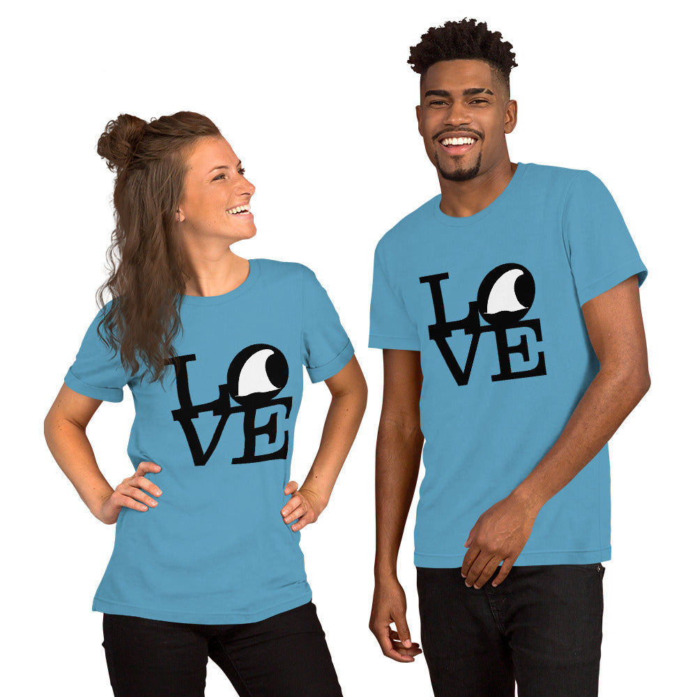 Shark LOVE - Unisex Premium Bella + Canvas Short-Sleeve T-Shirt