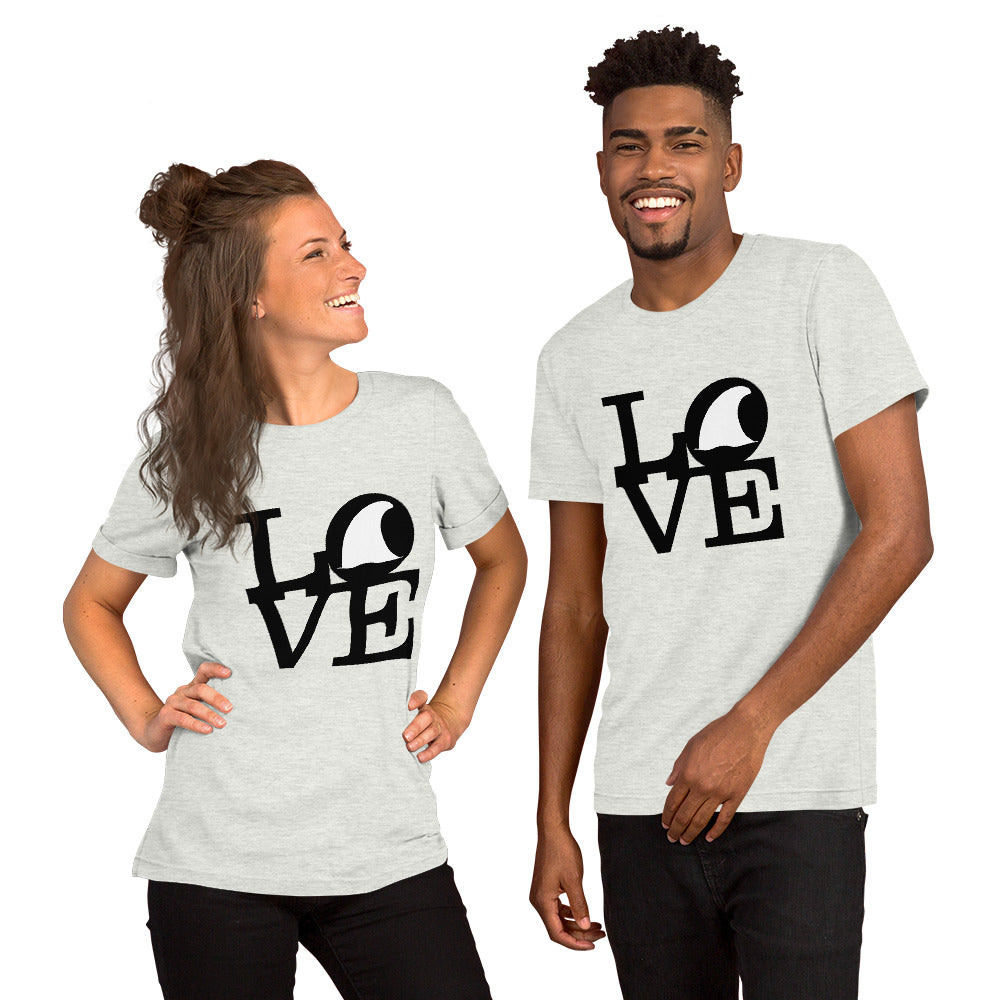 Shark LOVE - Unisex Premium Bella + Canvas Short-Sleeve T-Shirt