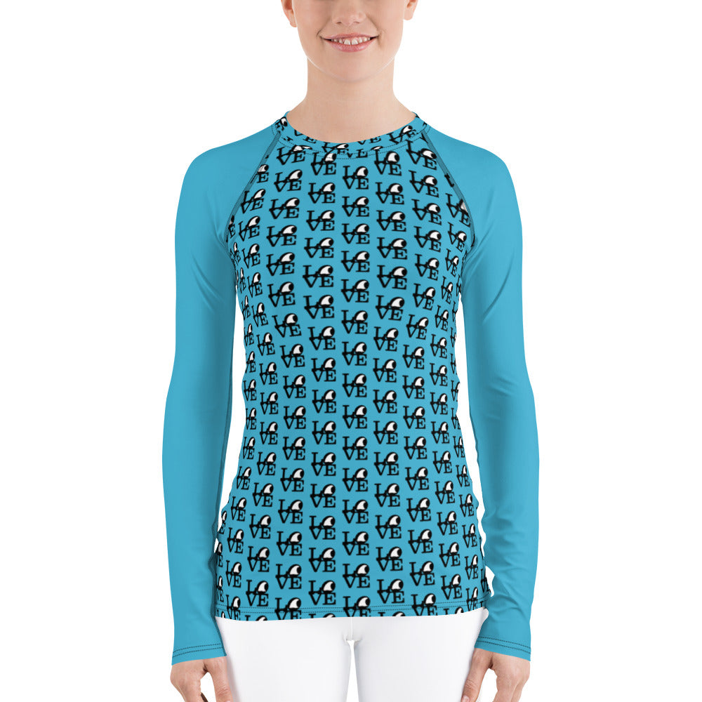 Shark LOVE - Women's Rash Guard