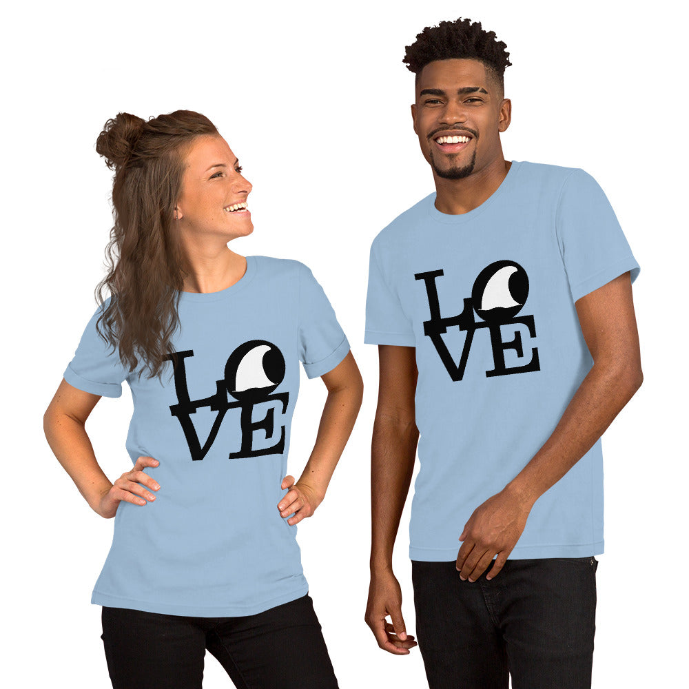 Shark LOVE - Unisex Premium Bella + Canvas Short-Sleeve T-Shirt