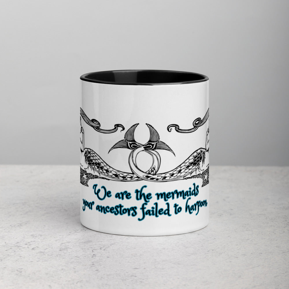 We are the MERMAIDS - Ceramic Mug with Color Inside