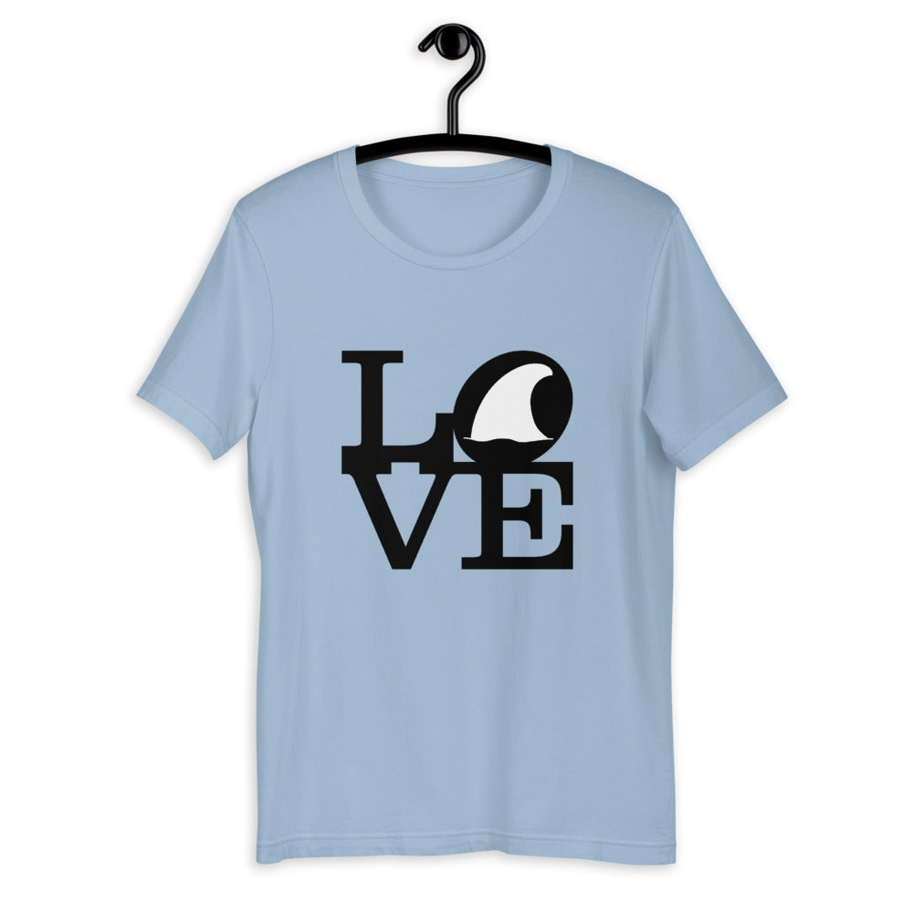 Shark LOVE - Unisex Premium Bella + Canvas Short-Sleeve T-Shirt