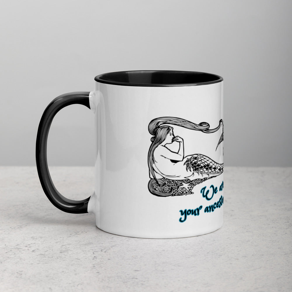 We are the MERMAIDS - Ceramic Mug with Color Inside