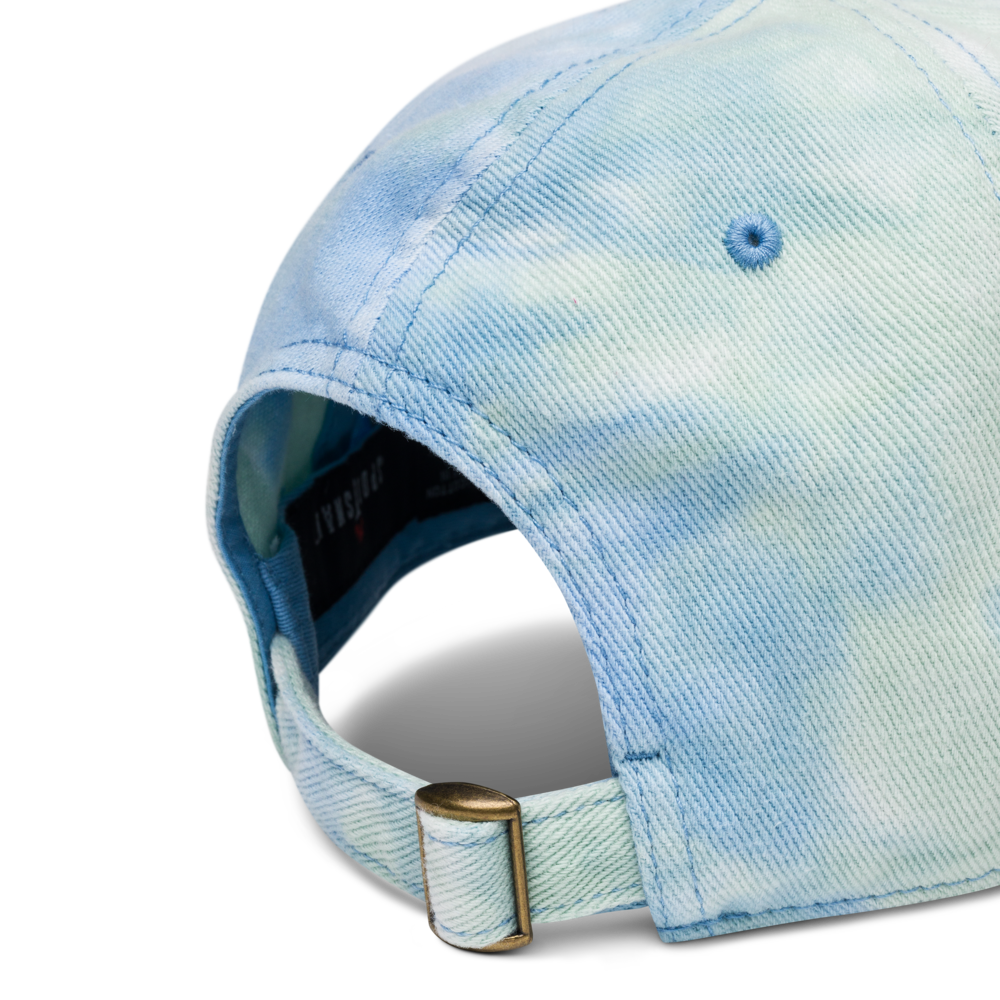 DIVE DIVA Embroidered Tie-Dye Hat